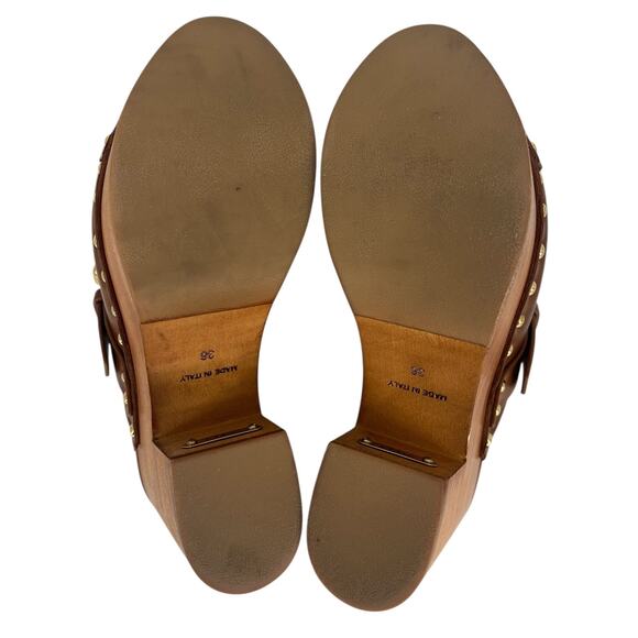 Chloe Jeanette Studded Platform Clogs - Picture 16 of 16